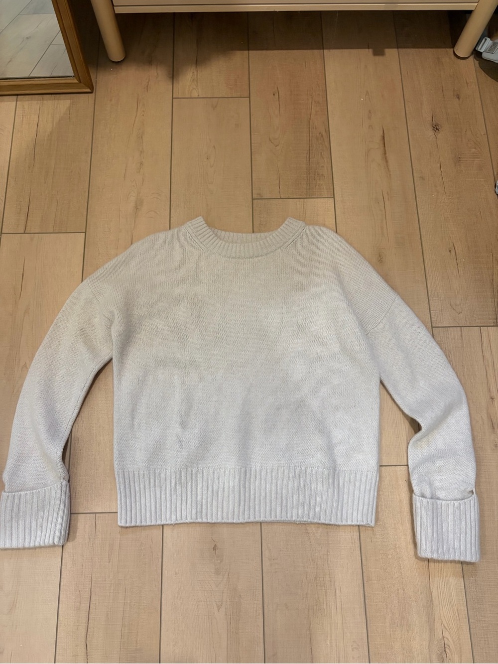 Jason Wu Ivory Crewneck Sweater
